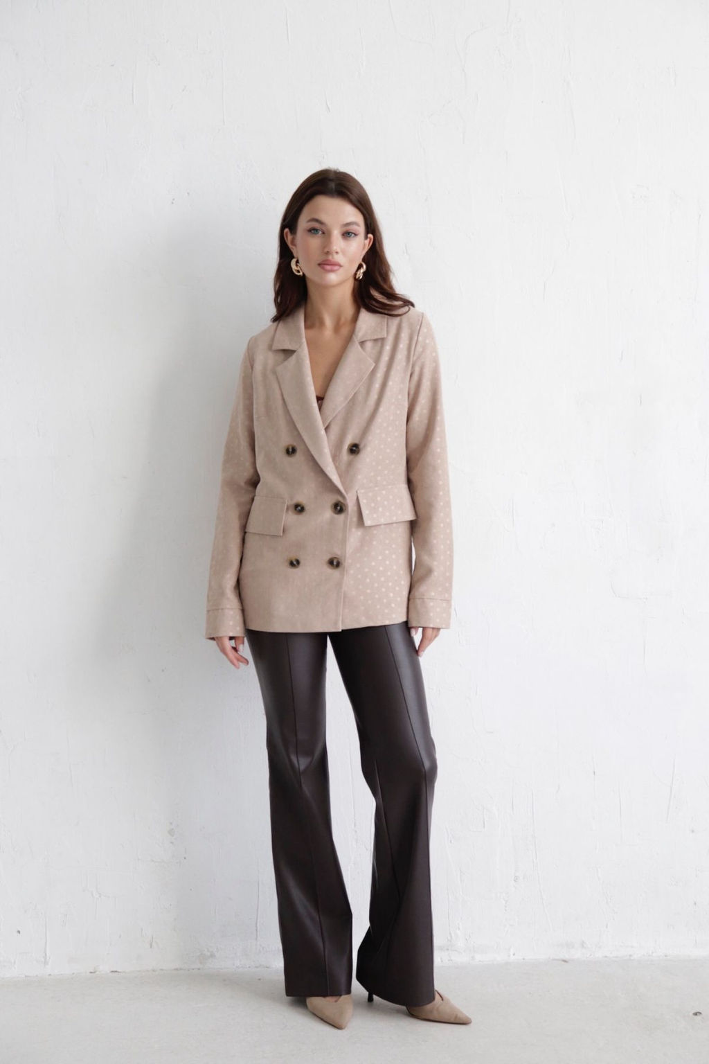 Двубортный жакет с английским воротником - Martichelli фото 62