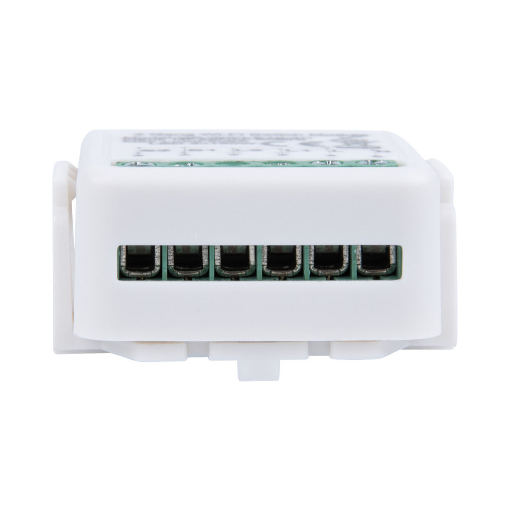 UCH-A301 2C/WF WHITE Умное реле Wi-Fi. 2 канала. 100-240В. 2*10А. 2*2200Вт. 2*250Вт для светодиодов. Встраиваемое. Голосовое управление+приложение UnielSmart. TM Uniel