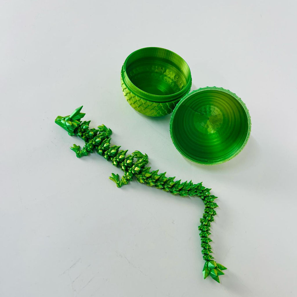 Игрушка Яйцо с чешуйчатым дракончиком 28 см в ассортименте (подвижный)