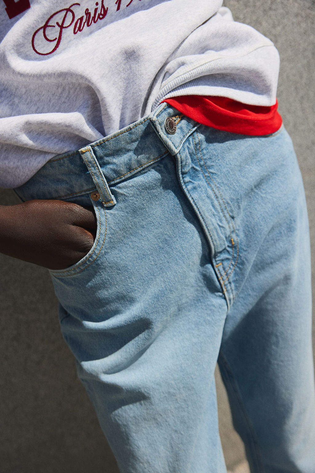 Slim Mom High Ankle Jeans - H&m фото 3