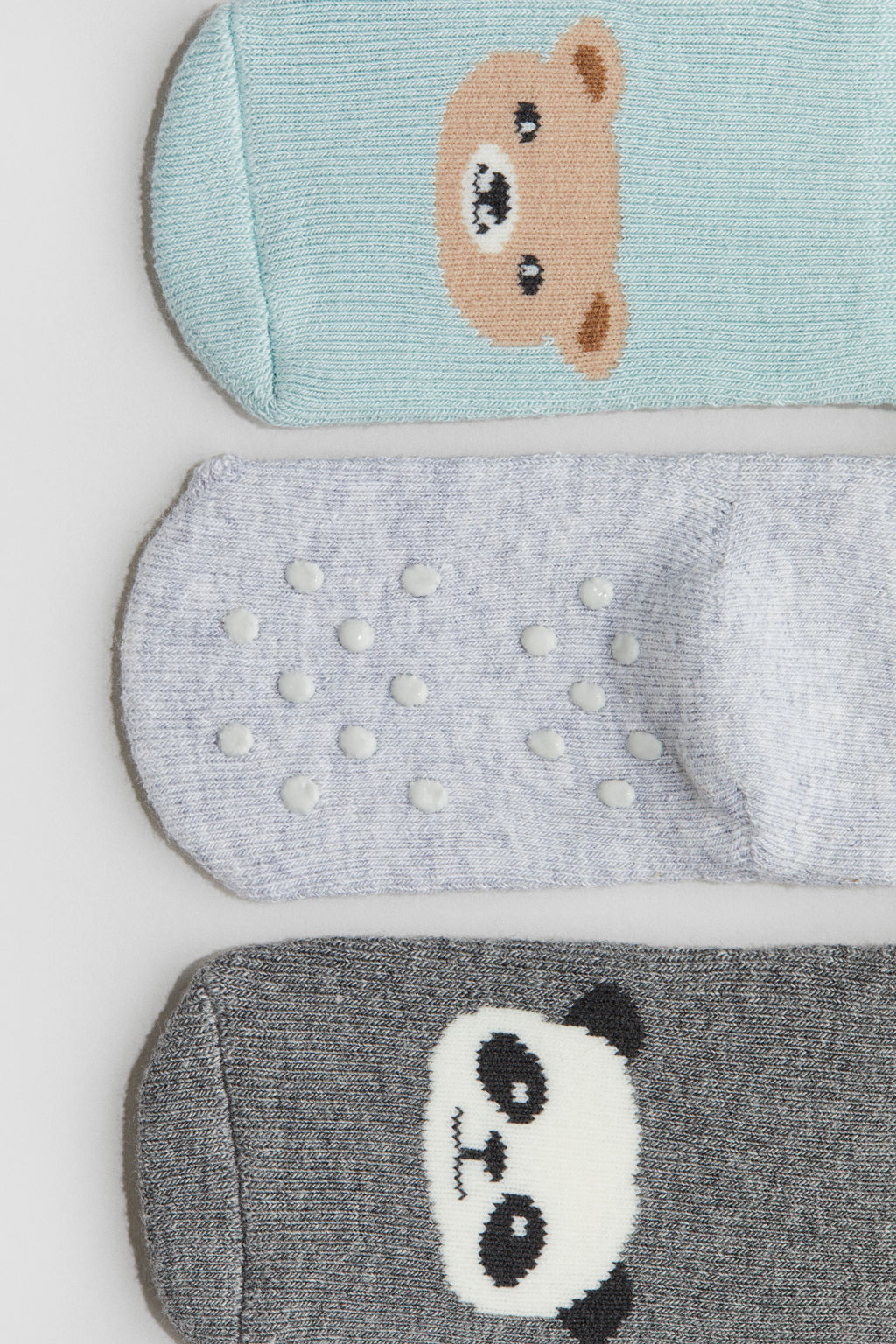 Pack de 3 calcetines en tejido rizado - H&m фото 6