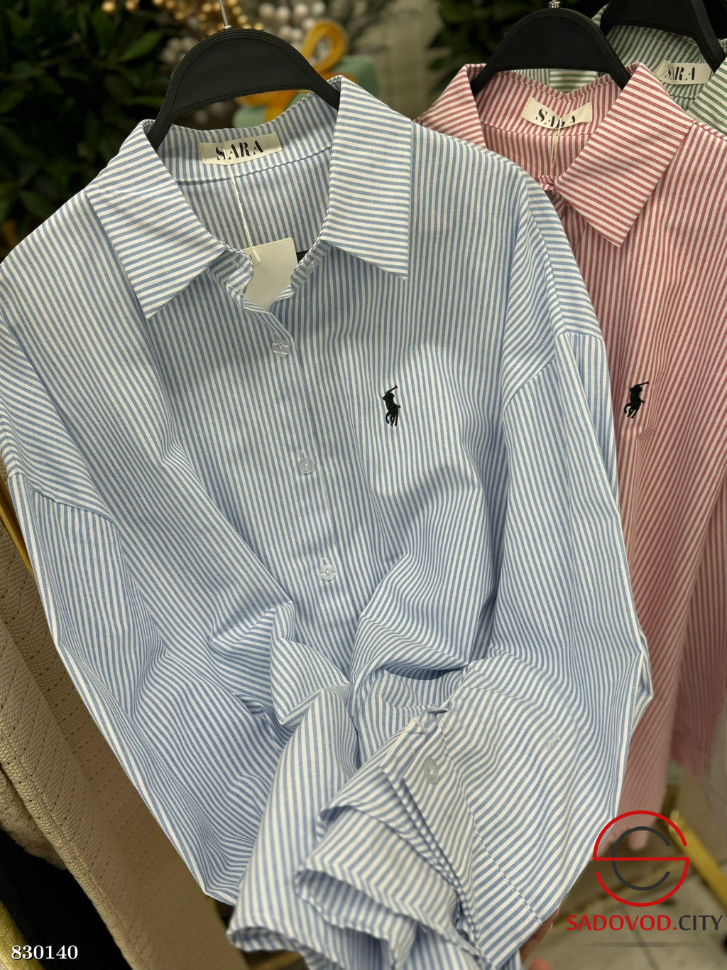 Рубашка женская из хлопка