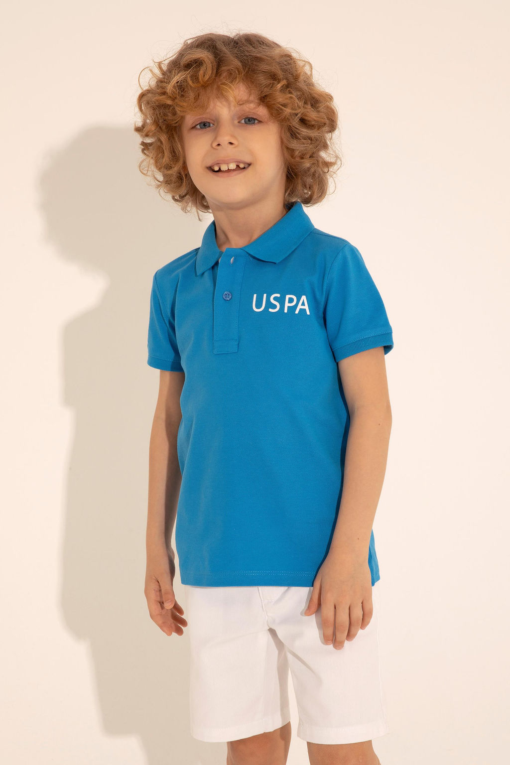 Футболка-поло U.S. Polo Assn Saks для мальчиков хлопок  фото 11