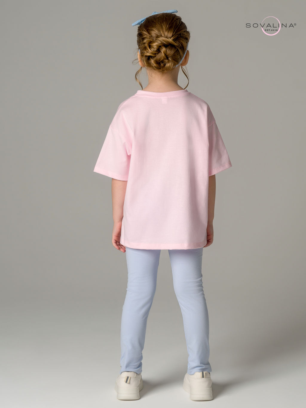 Костюм Мун розовый-голубой СЦ - Sovalina фото 16