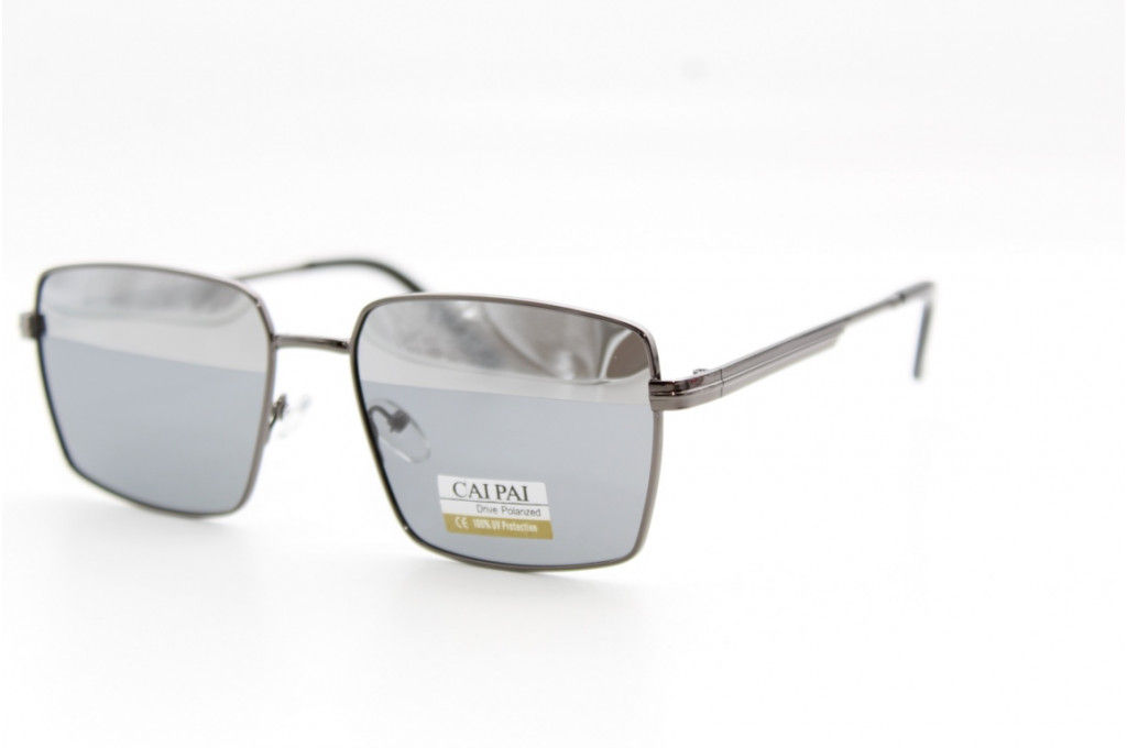 Антифары CAIPAI (POLARIZED) W015 C2 (серые. зеркальные) 59-14-135