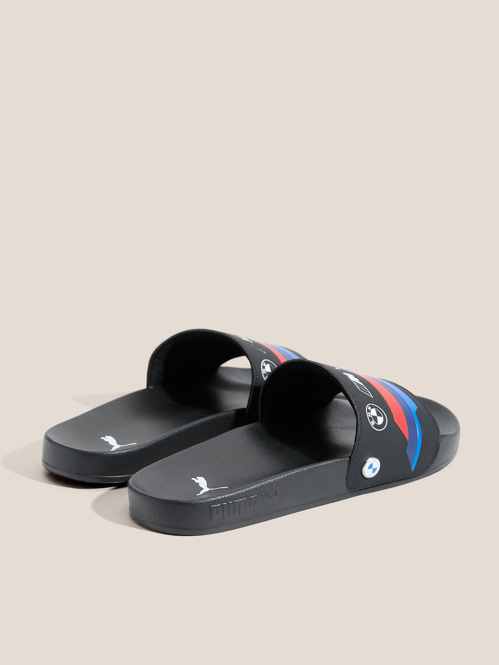 Мужские сланцы PUMA BMW MMS Leadcat 2.0 Logo Артикул 4586791, черный
