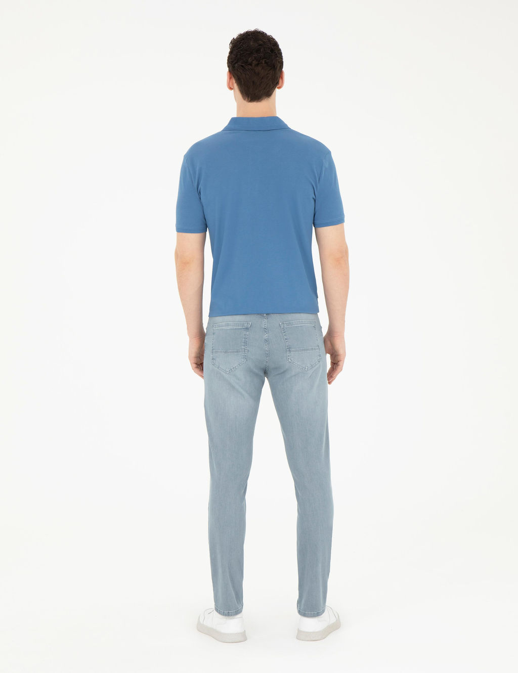 A__k Mavi Slim Fit Jean Pantolon