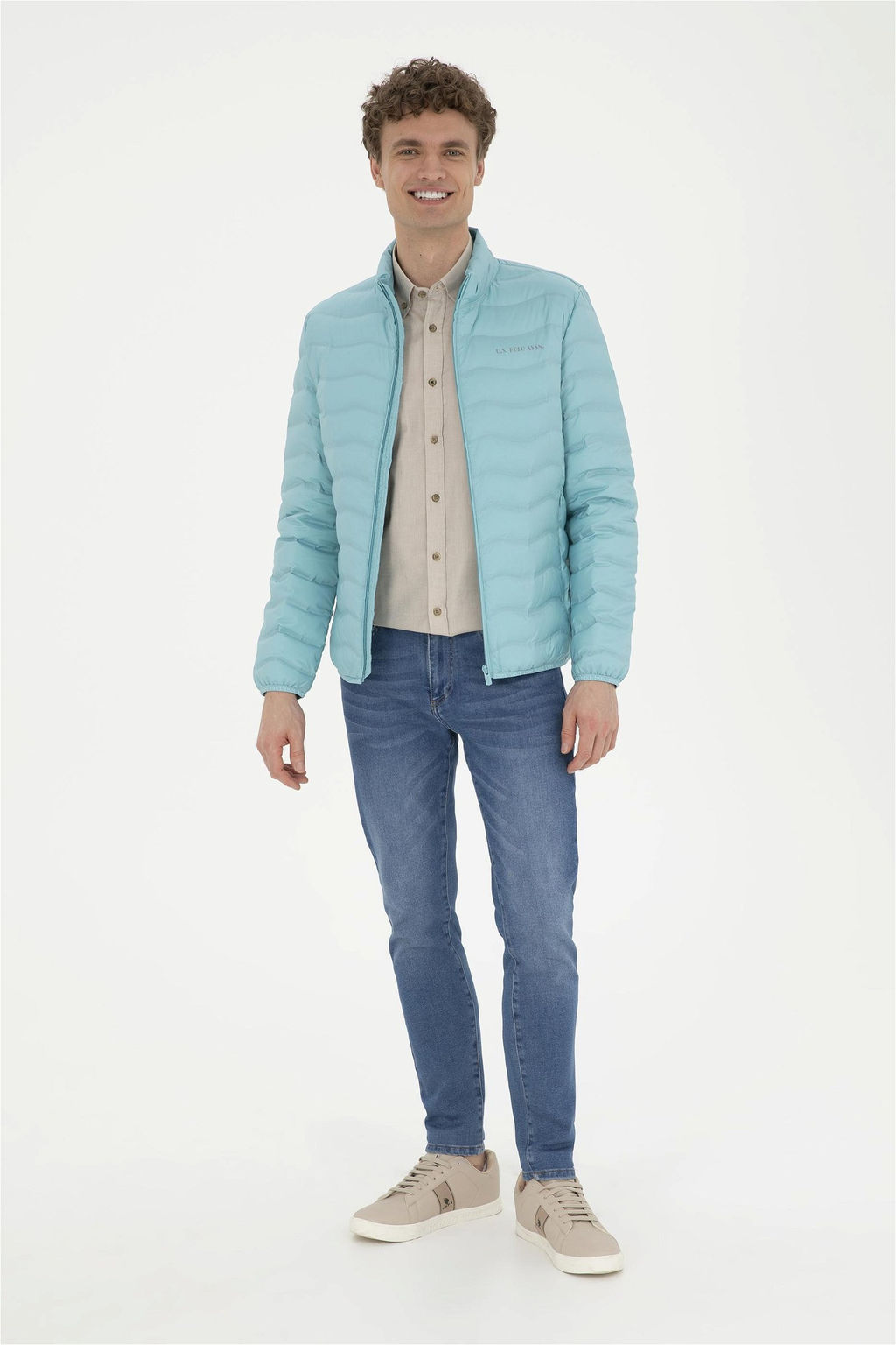 Мужское мятное пальто Неожиданная скидка в корзине - U.s. polo assn фото 4