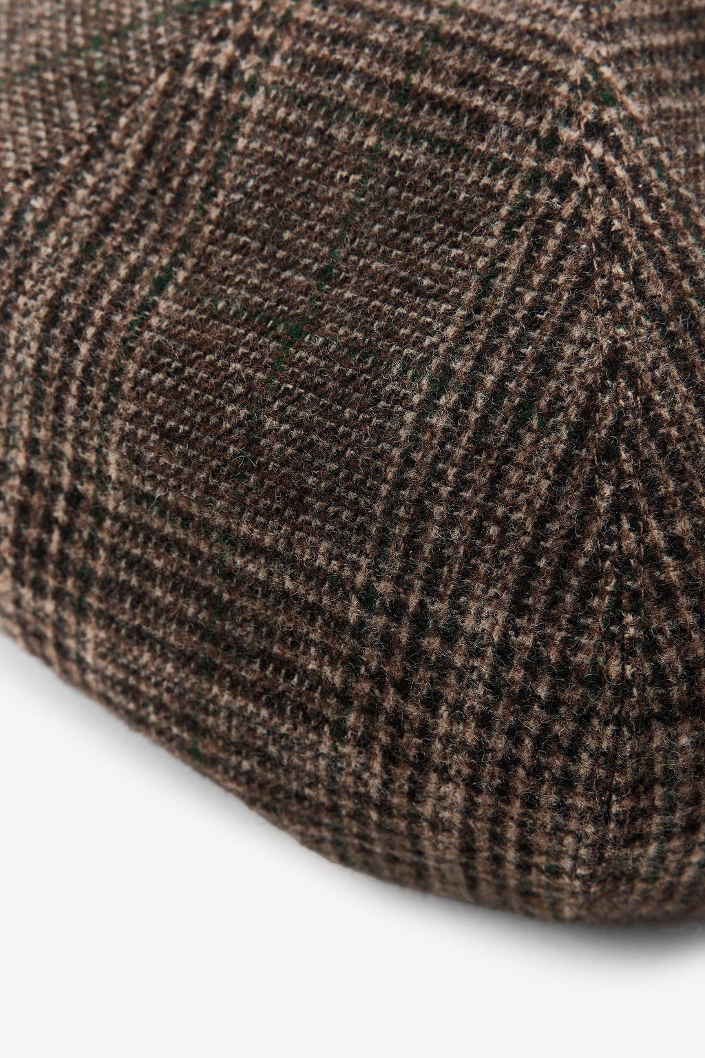 WOOL CHECK BERET - Zara фото 3