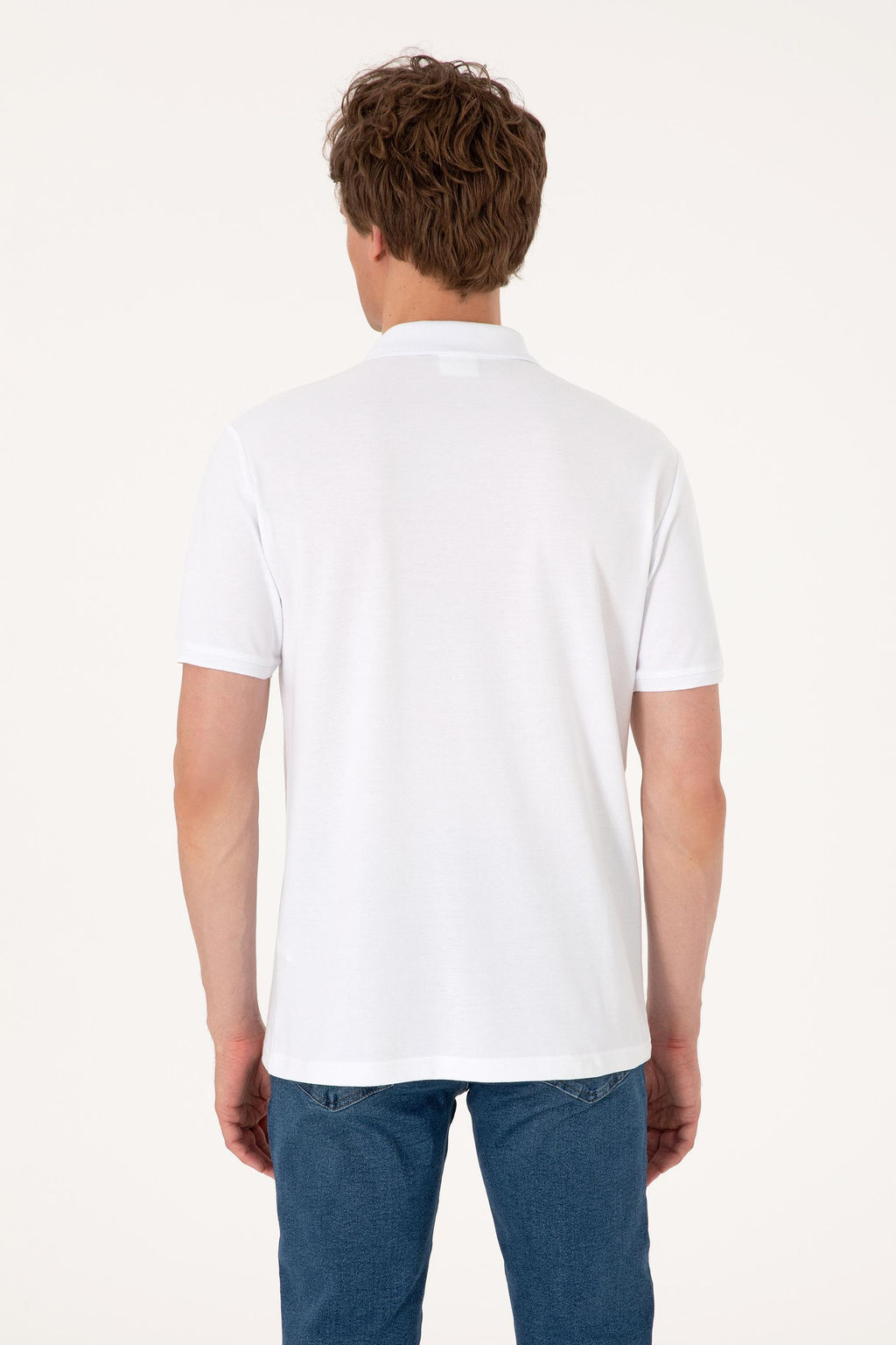 Erkek Regular Fit Polo Yaka Beyaz Ti__rt Sepette S_rpriz _ndirim - U.s. polo assn фото 5