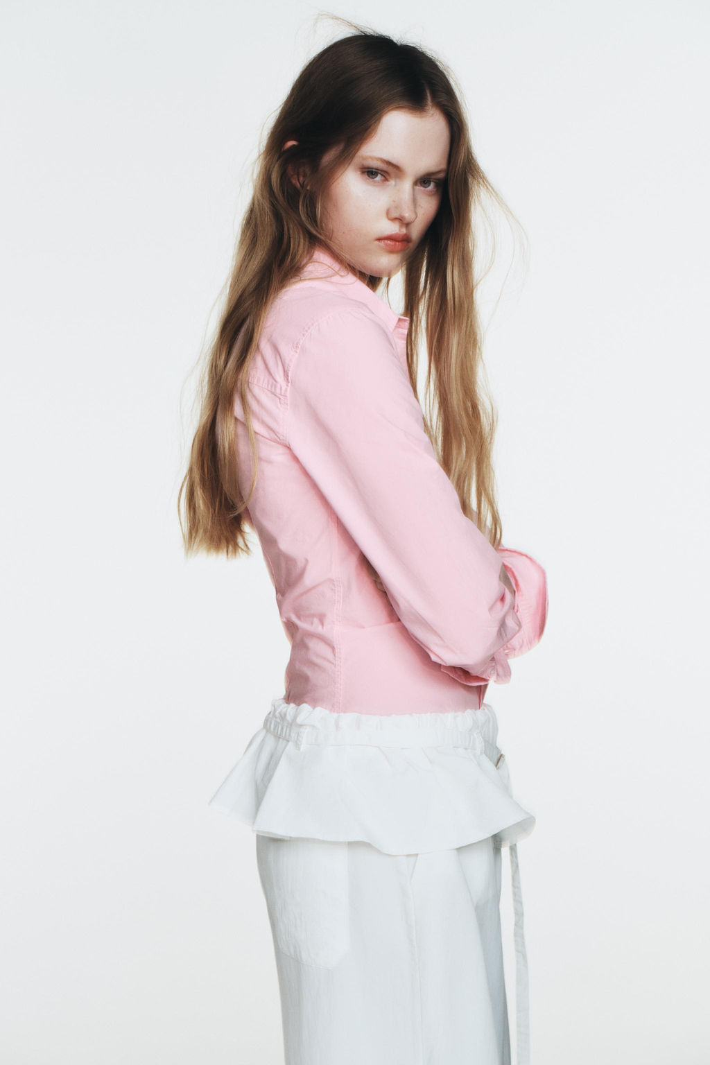 PLAIN POPLIN SHIRT - Zara фото 10