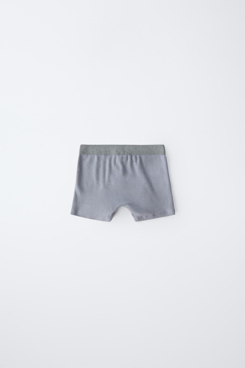 AGES 6-14/ THREE-PACK OF BOXERS WITH LABEL - Zara фото 4