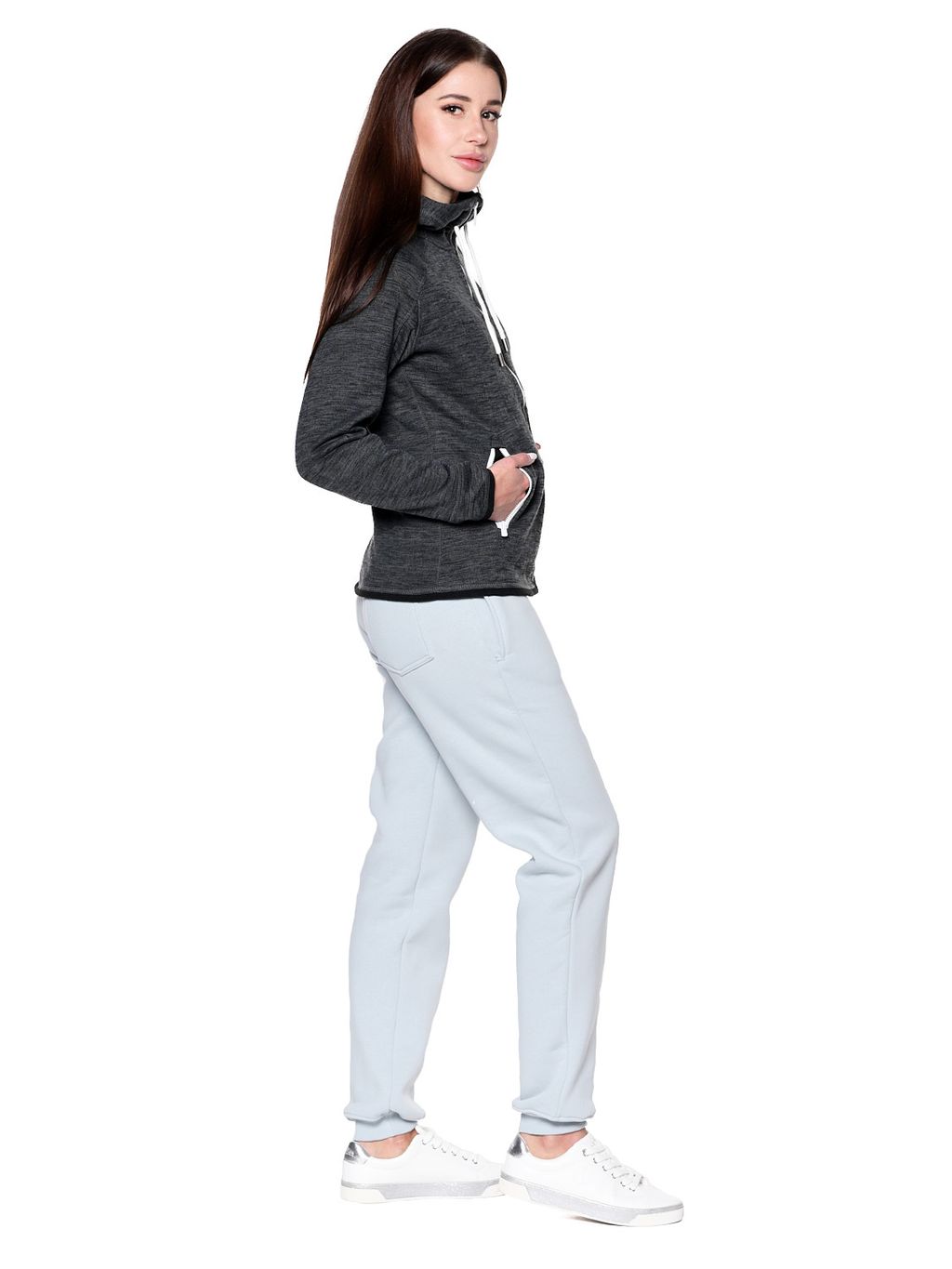 Толстовка B-033 Темно-серый