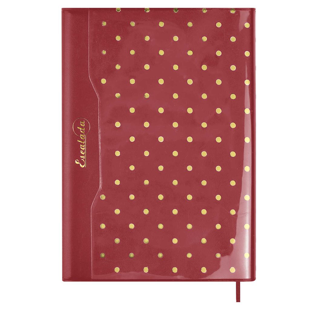 Записная книжка, А6+, арт. 57587/ 20 ПВХ БОРДОВЫЙ - Escalada фото 2