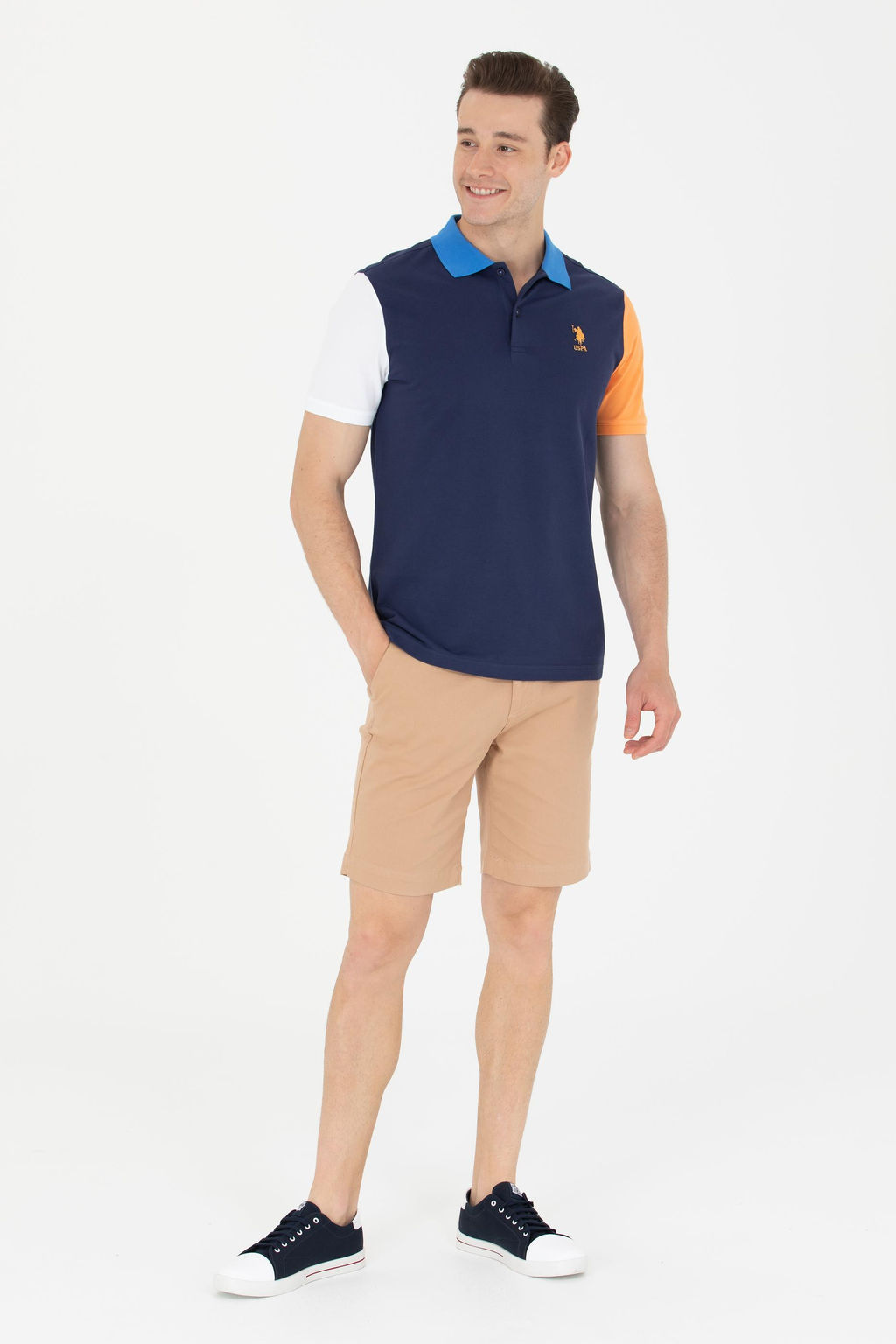 U. S. Polo Assn Мужские шорты из песочной ткани - U.s. polo assn фото 3