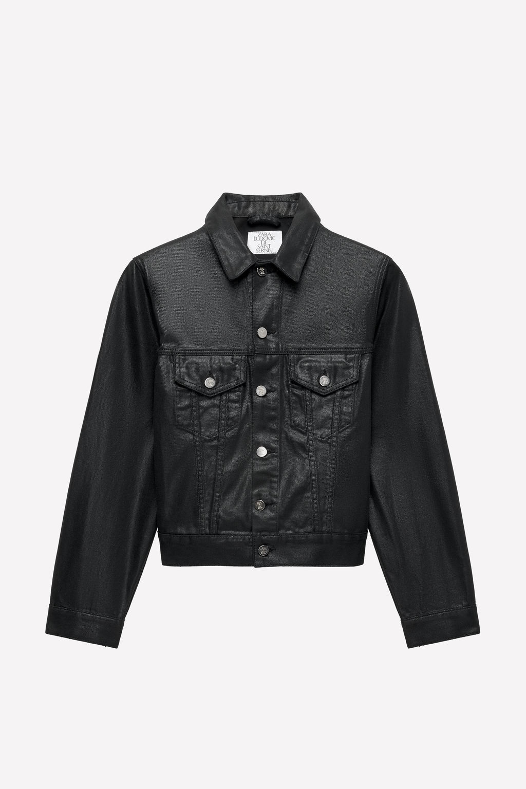 WAXED DENIM JACKET LUDOVIC DE SAINT SERNIN x ZARA