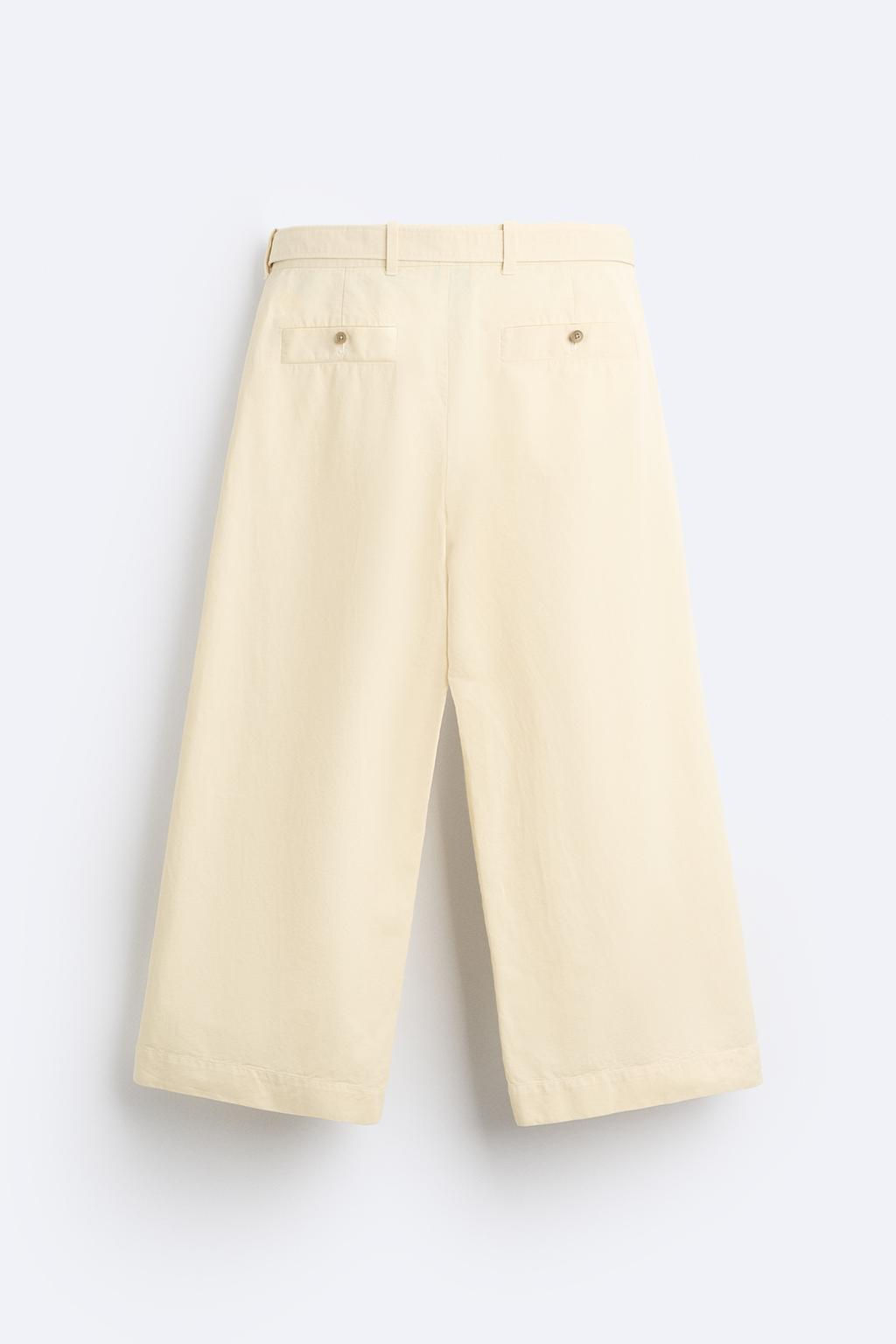 LIMITED EDITION TROUSERS WITH BELT - Zara фото 9