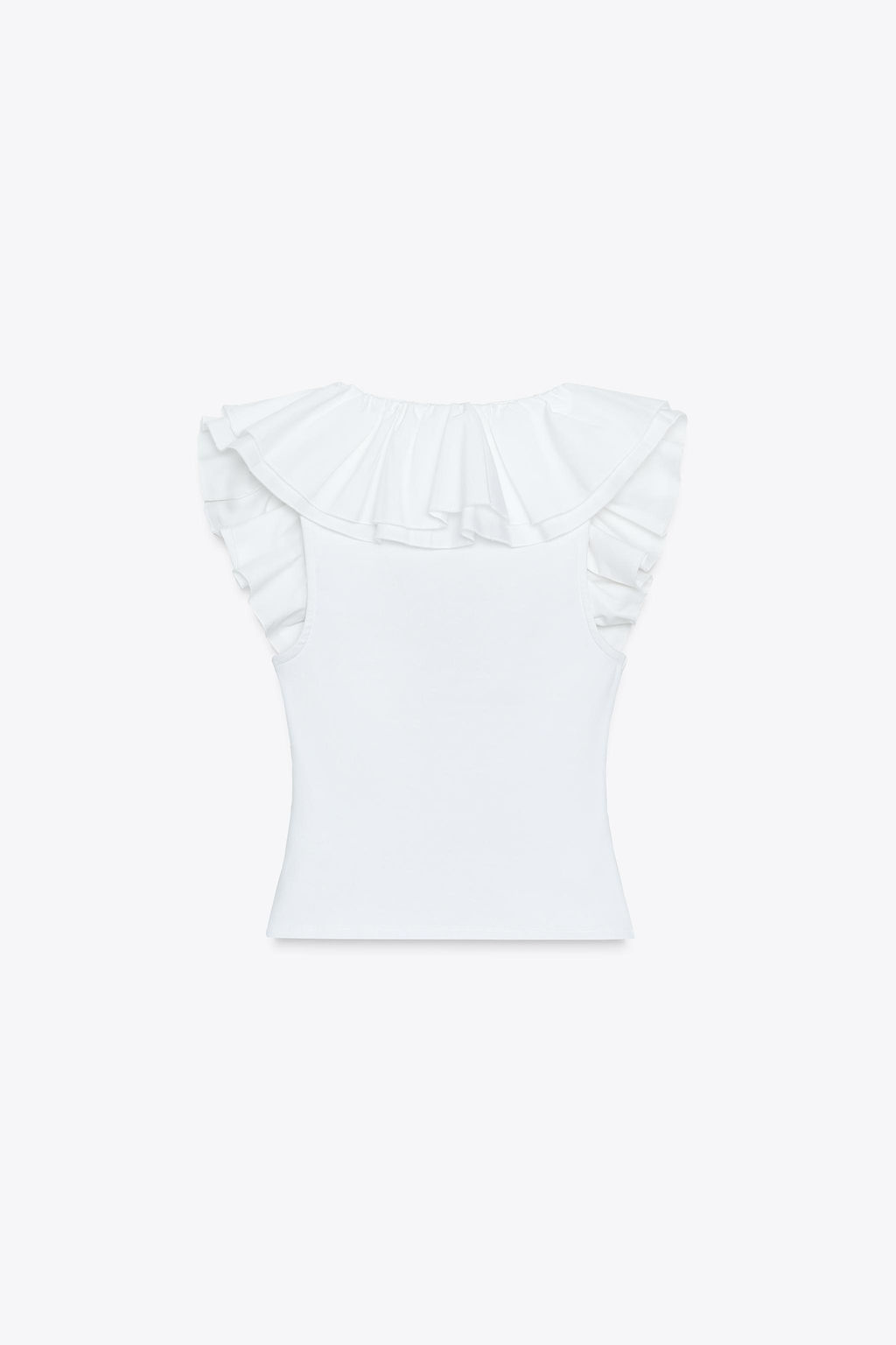 RUFFLED TOP - Zara фото 7
