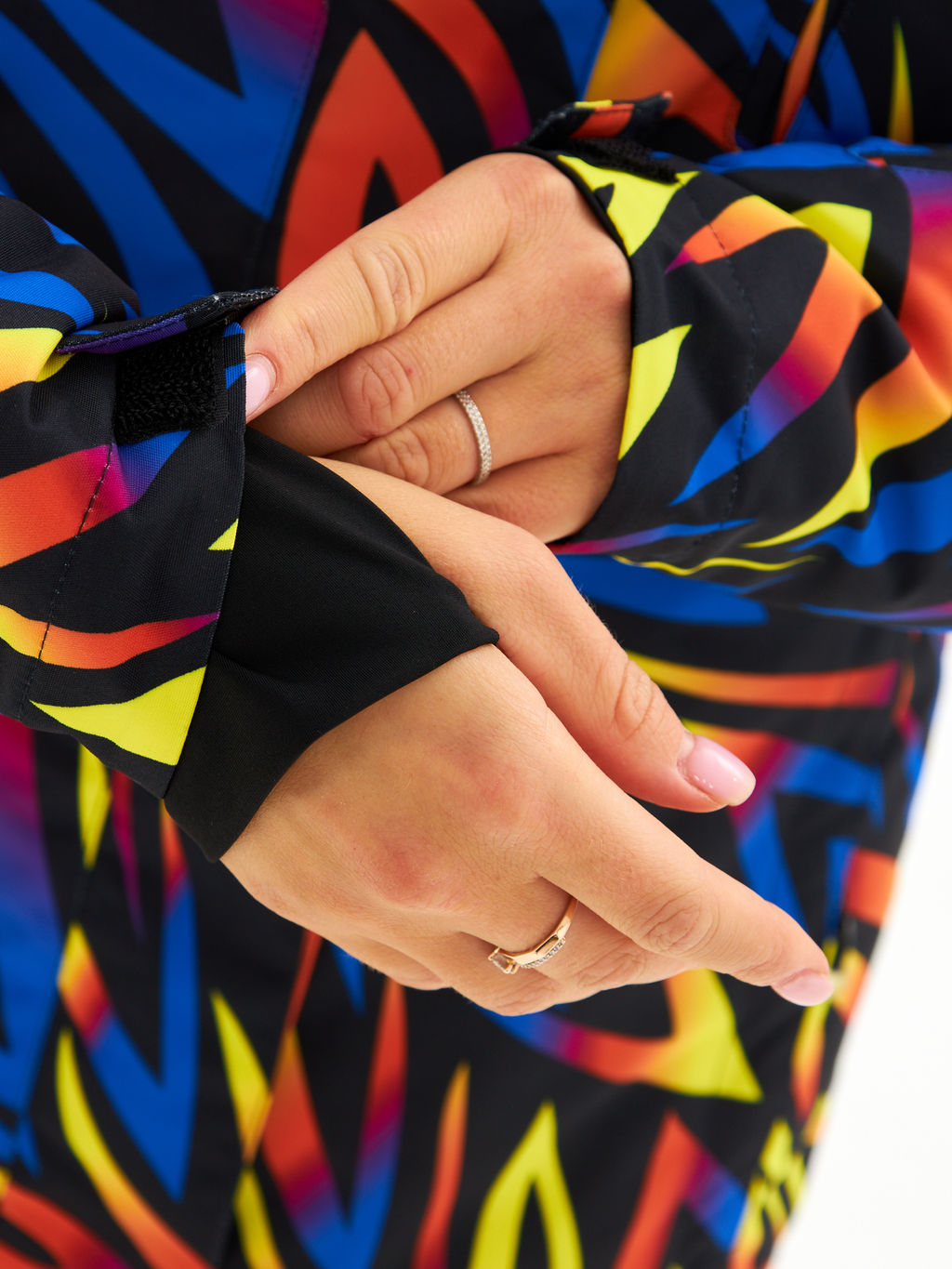 Женская горнолыжная сноубордическая куртка Alpha Endless Ultra Chaleur SNB 423/316_1 Разноцветный  фото 9