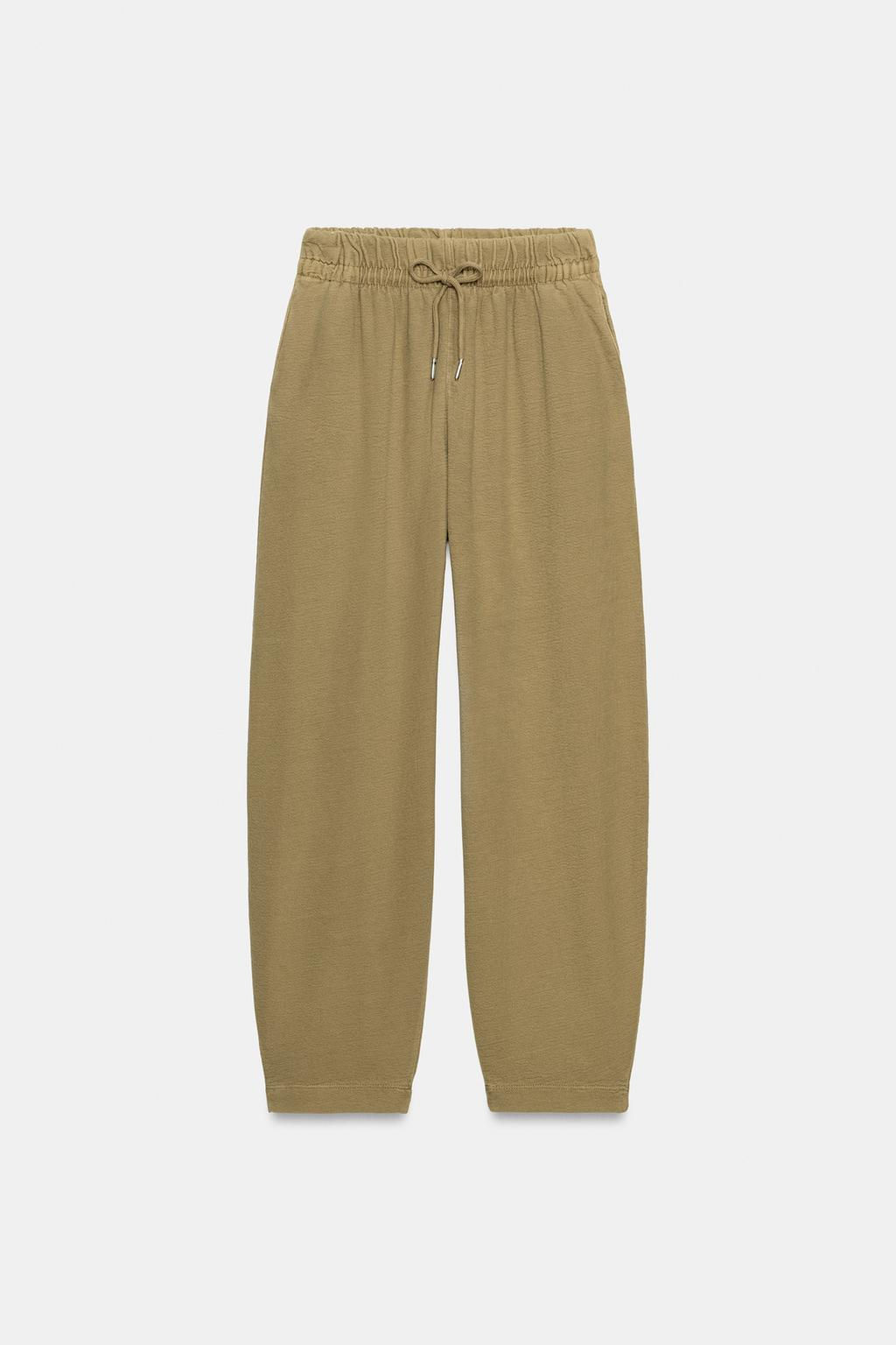 WASHED EFFECT TROUSERS - Zara фото 5