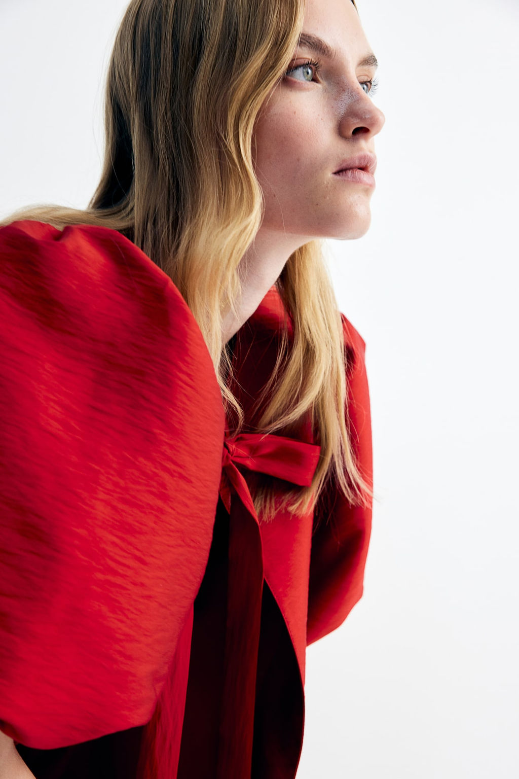 Blusa con mangas globo - H&m фото 5