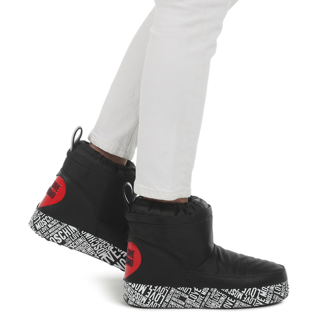Женские дутики LOVE MOSCHINO SKI BOOT Артикул 3030609, черный  фото 2