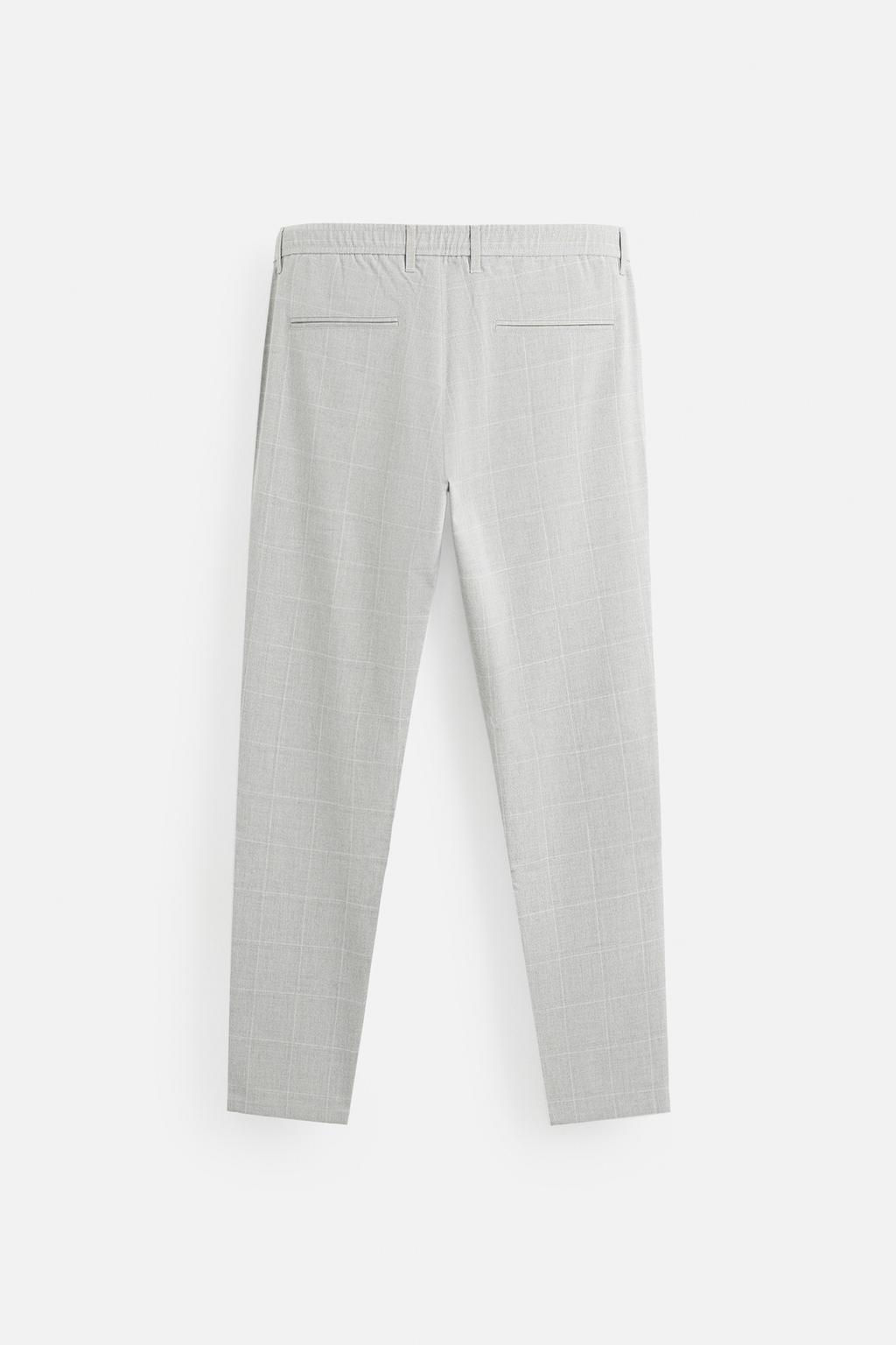 SLIM FIT COMFORT TROUSERS - Zara фото 25