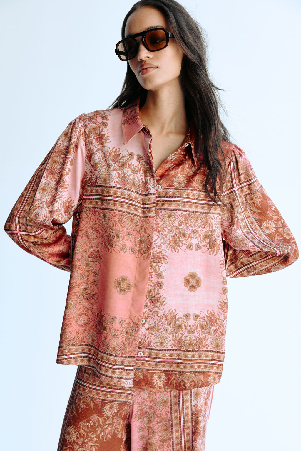 Camisa con manga puffy - H&m фото 5