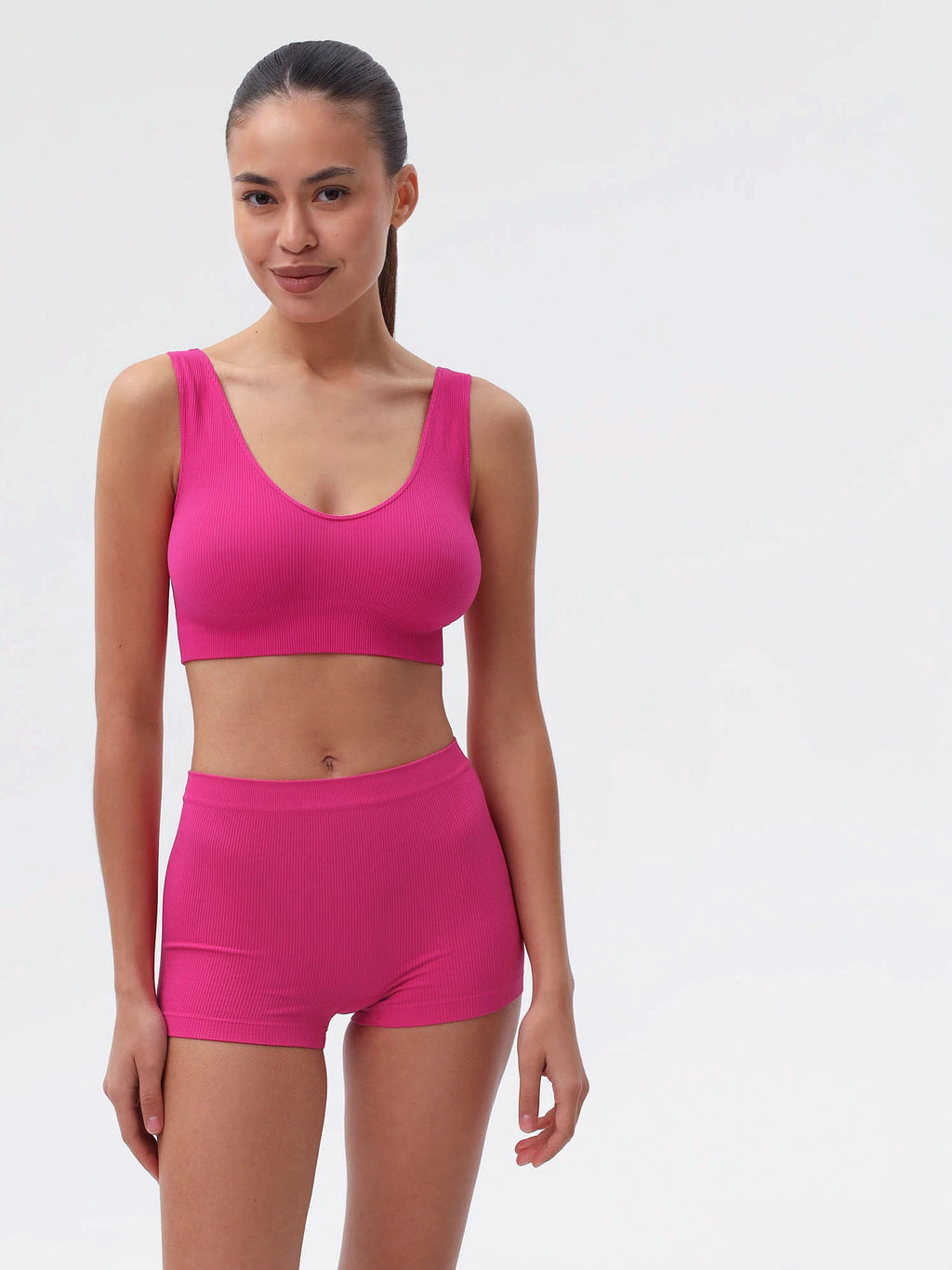 MY Топ женский BR639 TOP BRALETTE RIB  фото 3