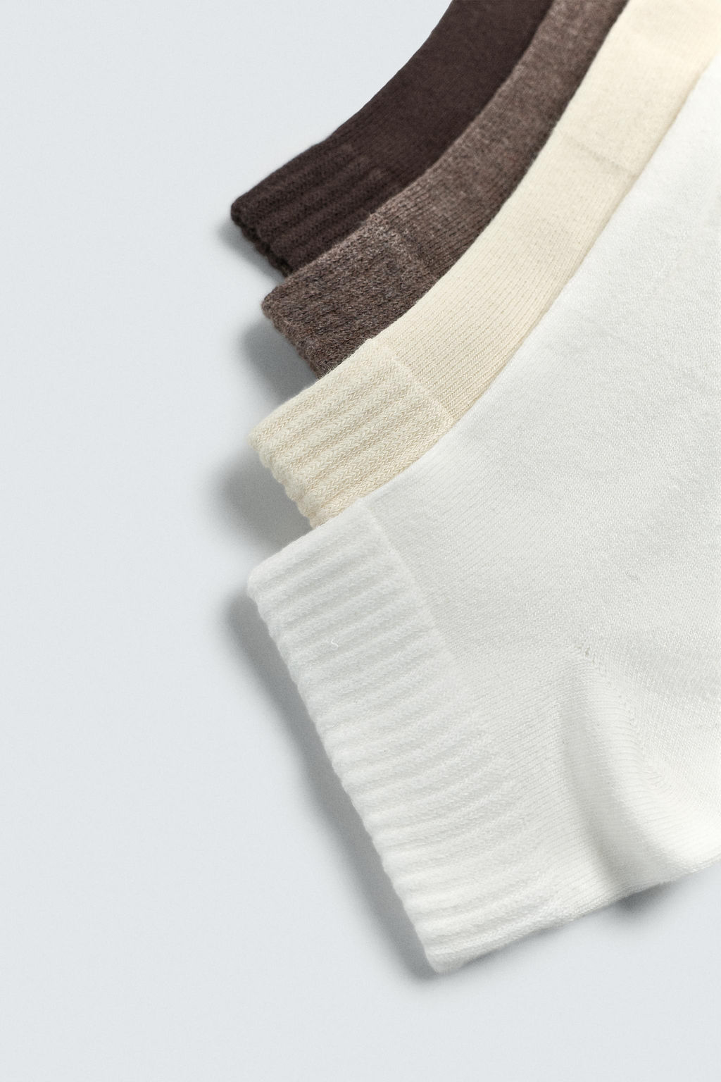 4-PACK OF BASIC ANKLE SOCKS - Zara фото 2