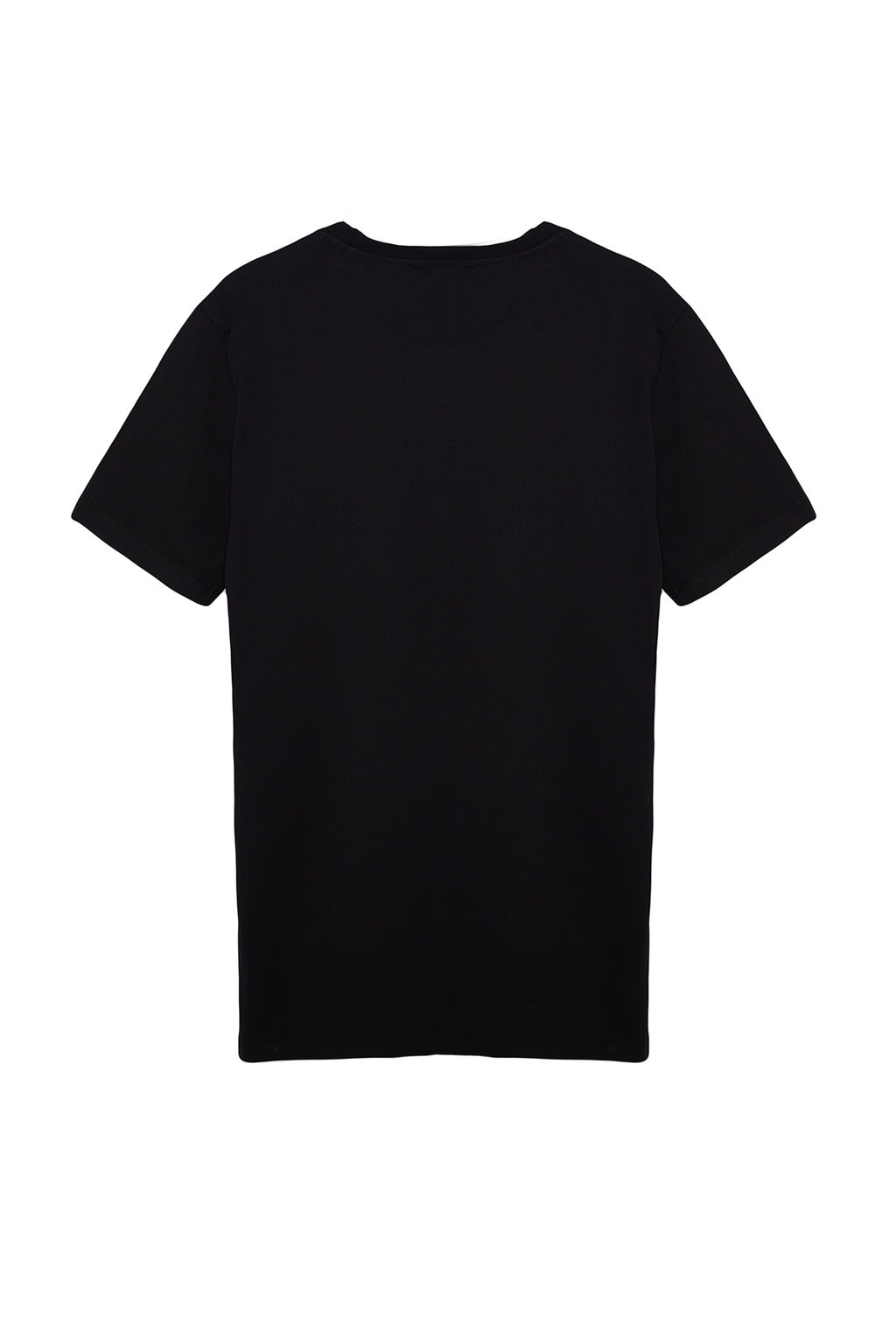 Trendyolmilla Man Antrasit Melanj-Siyah Basic 2li Paket Slim/Dar Kesim Bisiklet Yaka T-Shirt TMNSS19BO0074  фото 7
