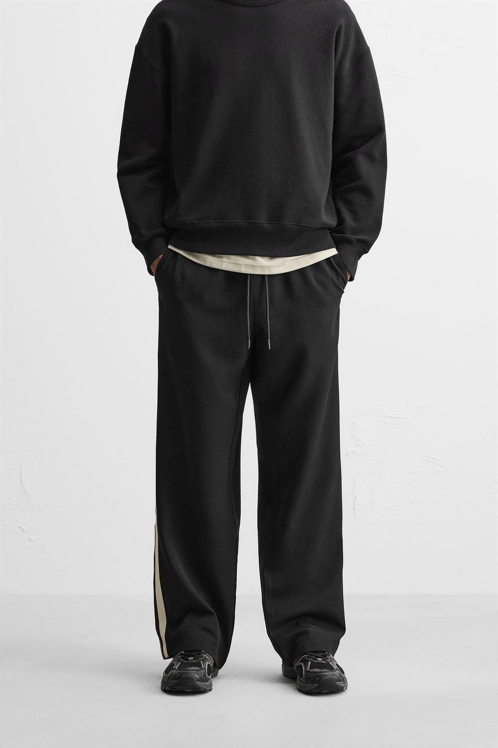 TECHNICAL TROUSERS WITH SIDE PANEL - Zara фото 2
