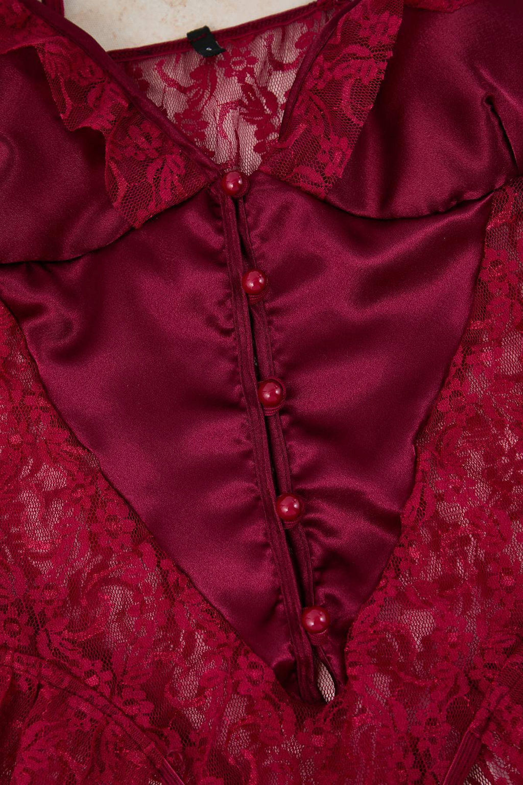 Siyah Dantel ve Saten Birliktelikli F?rf?rl? Kaps?z Fantezi Body THMAW26BD00003 - Trendyolmilla фото 16