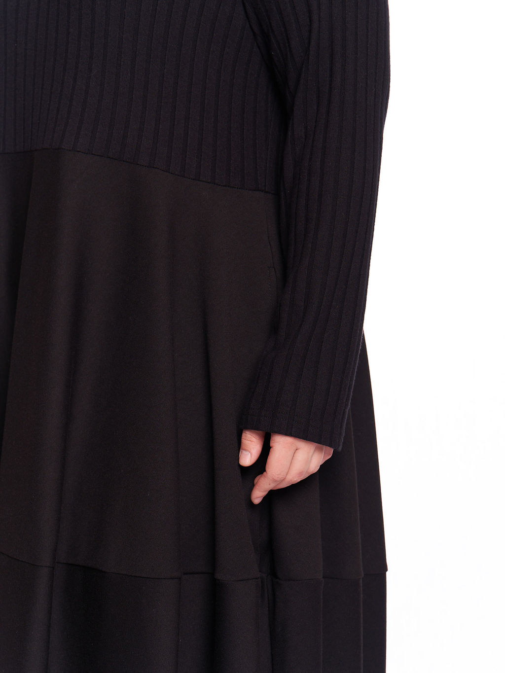 Платье баллон PP33506BLK01