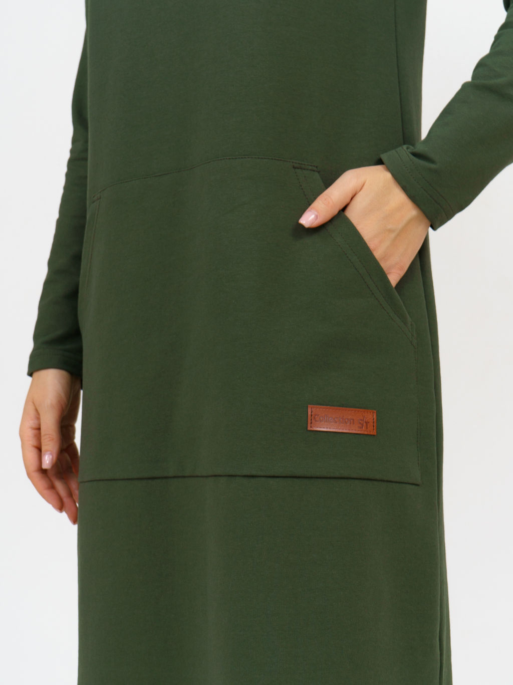 865 Платье из футера с лайкрой - Svetekst фото 63