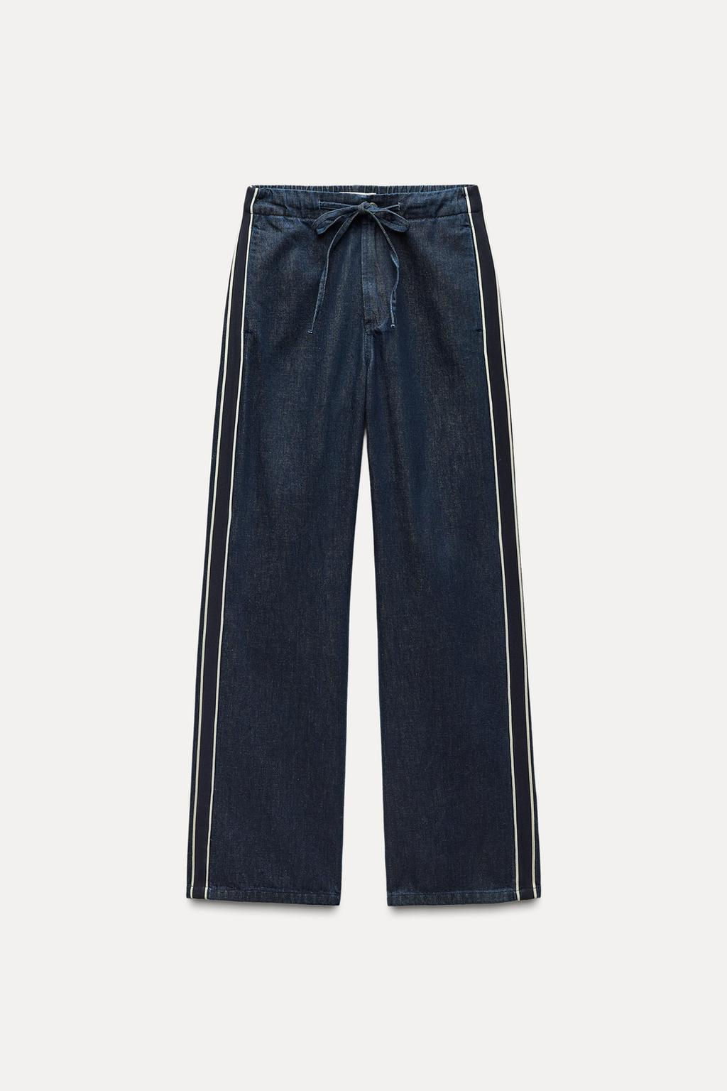JEANS WITH SIDE STRIPES - Zara фото 4