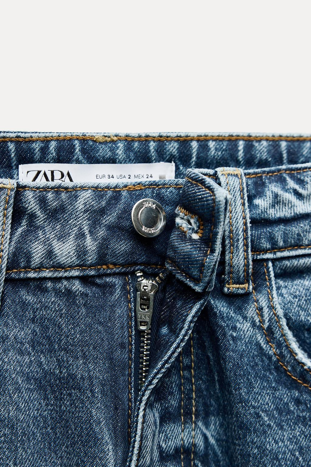 Z1975 MOM-FIT HIGH-WAIST JEANS - Zara фото 30