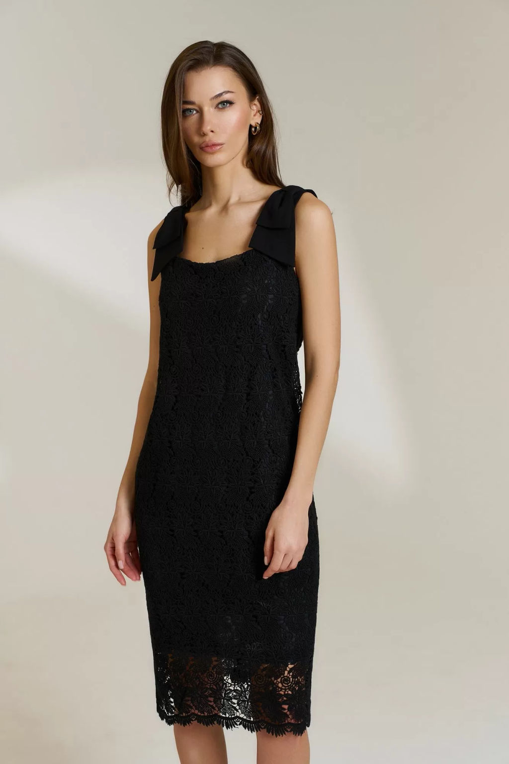 Платье 0828 черный - Diliafashion фото 3