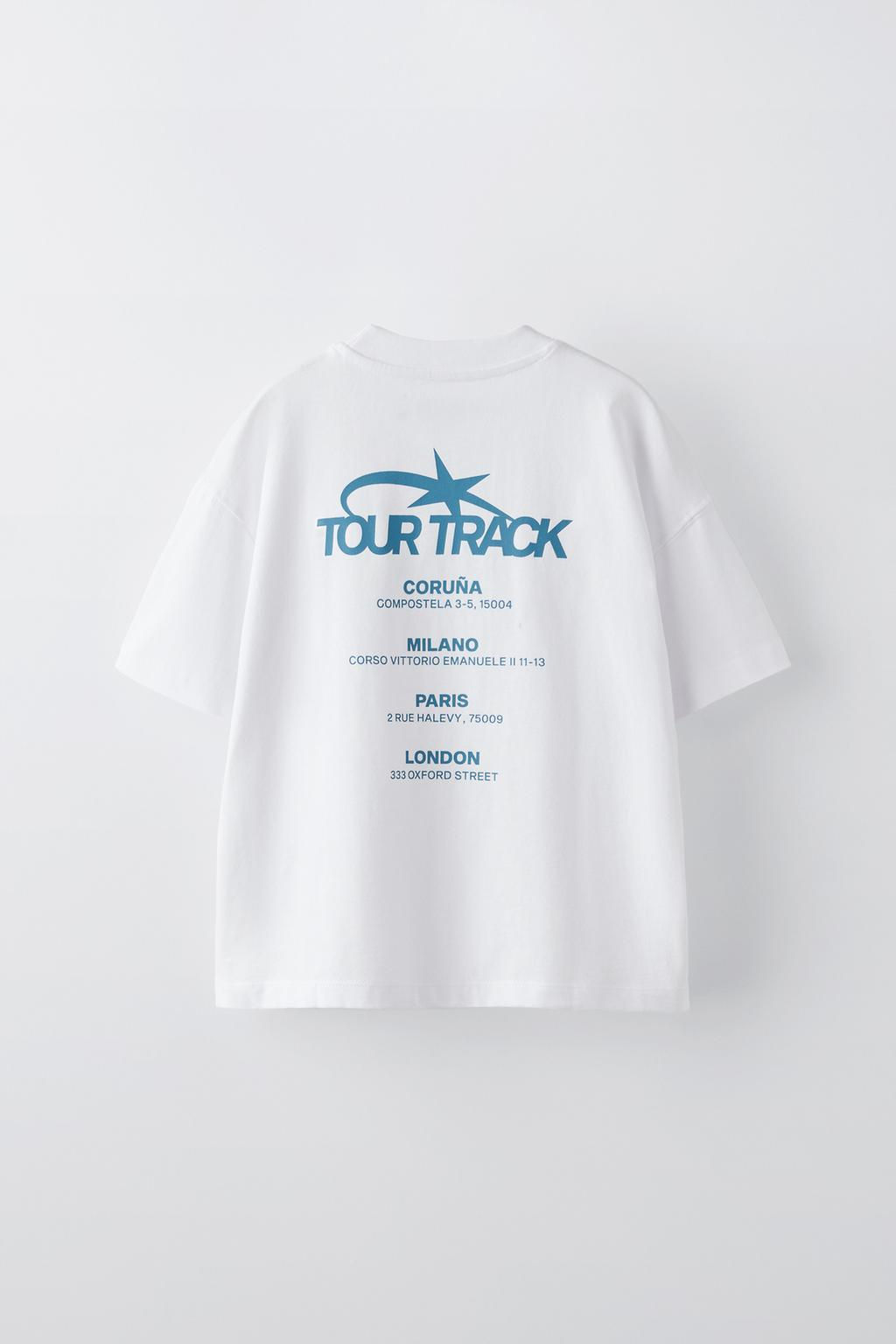 TOUR TRACK T-SHIRT - Zara фото 2