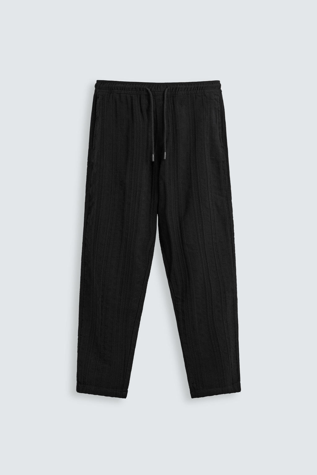 RELAXED FIT TEXTURED TROUSERS - Zara фото 7