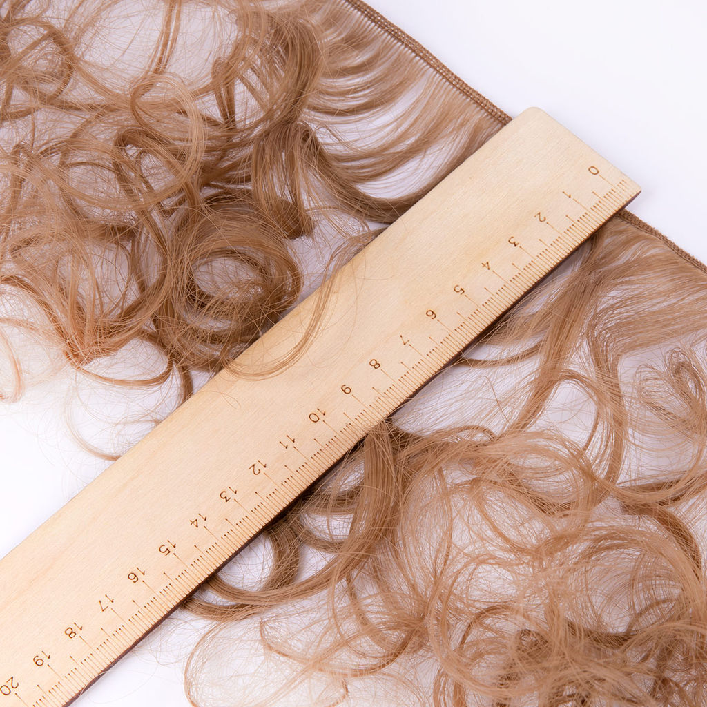 HobbyBe HAR-4 Тресс для кукол 15 см 100 см 38 г 04 русый