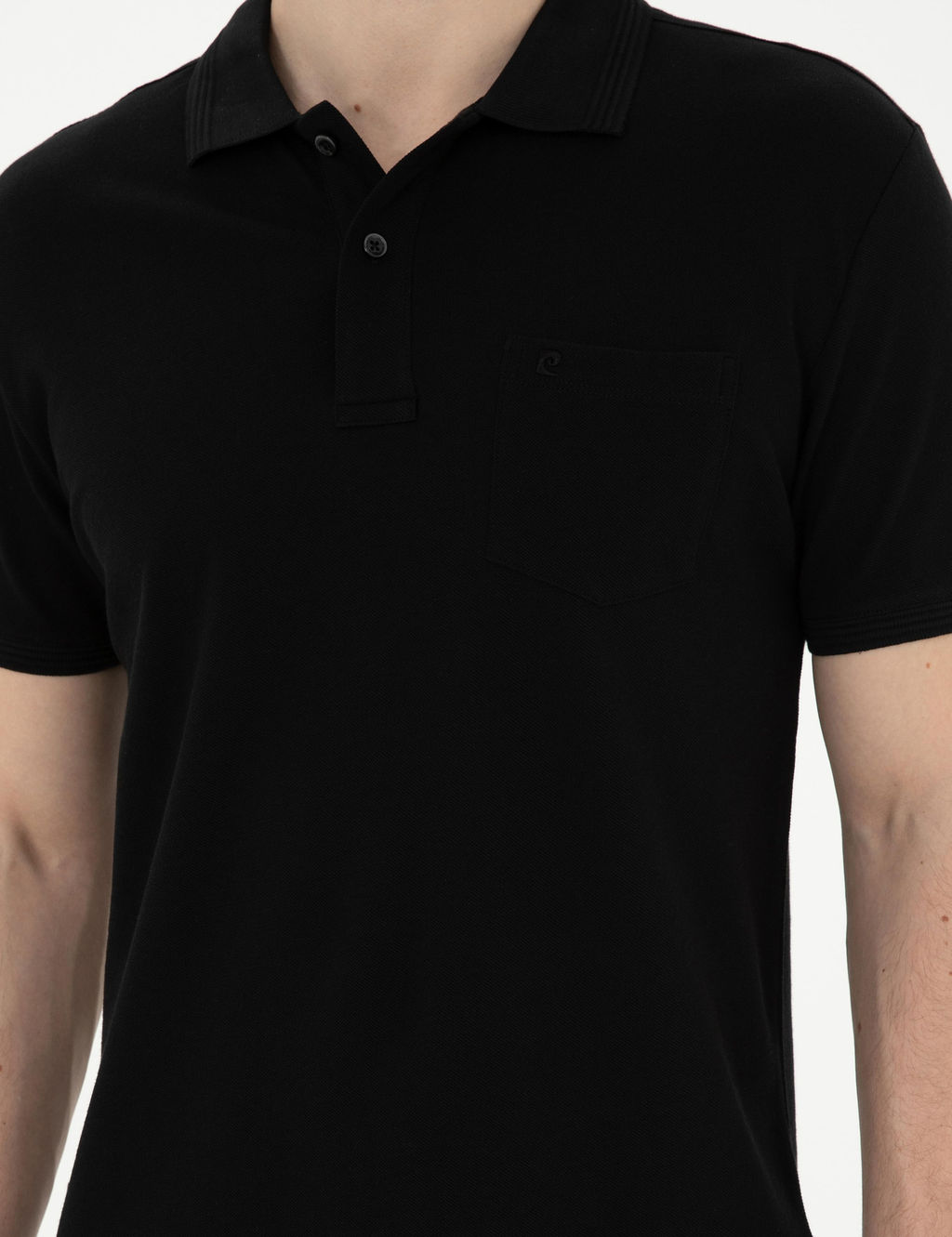 Siyah Regular Fit Basic Ti__rt - Pierre cardin фото 13