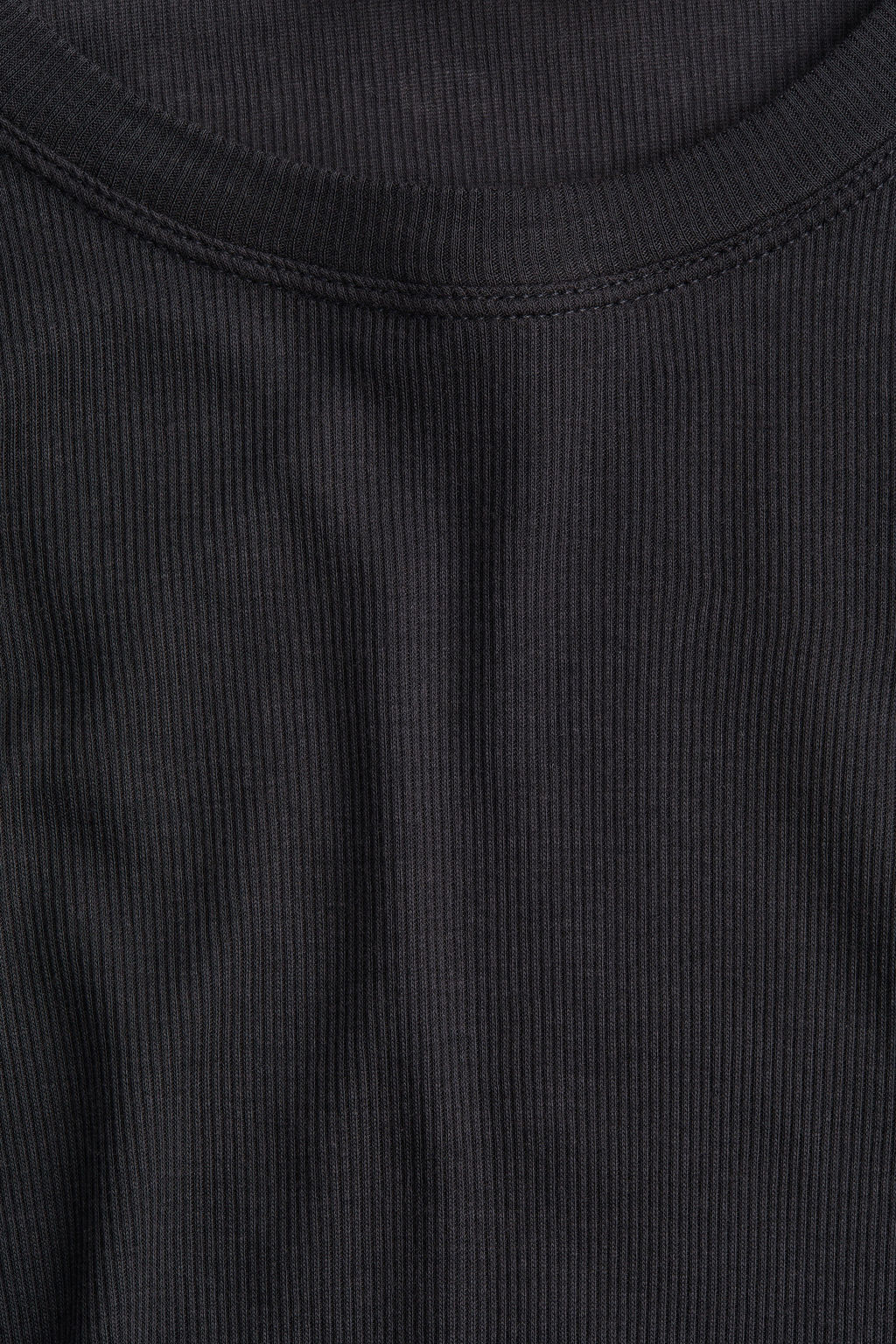 Camiseta en canal? de algod?n pima - H&m фото 6