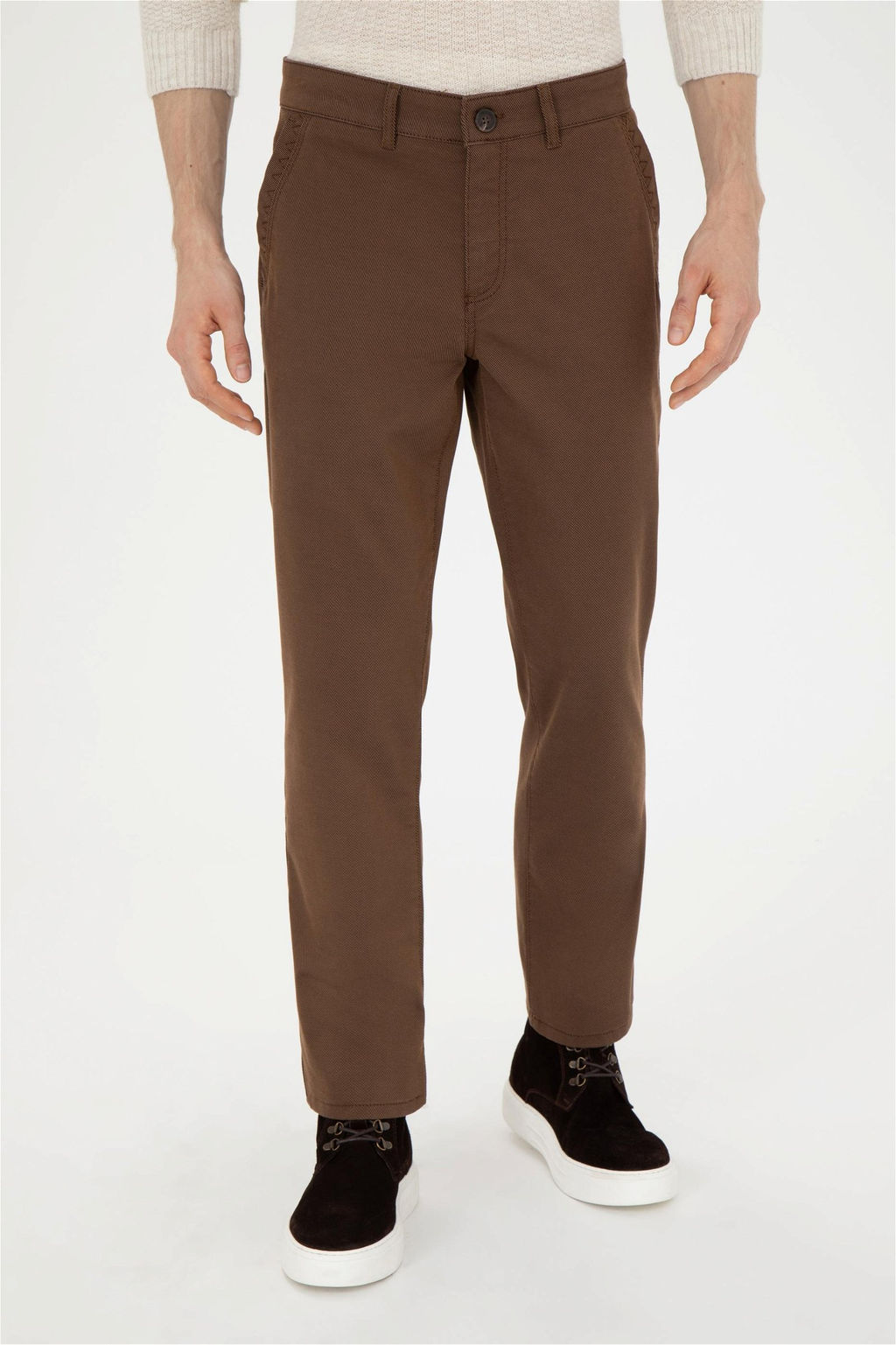Мужские брюки из кокосовой ткани - U.s. polo assn фото 2