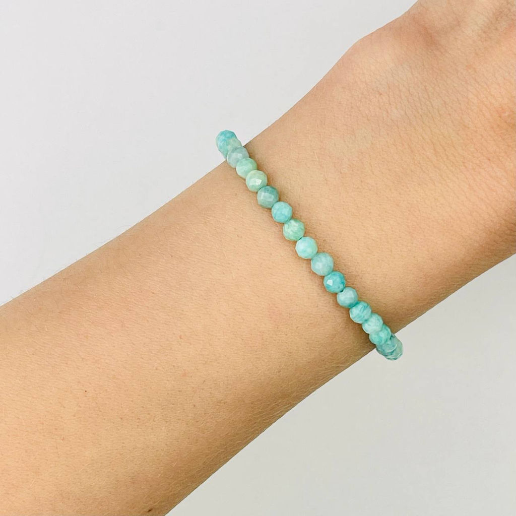 Браслет из Амазонита 18,5 см +