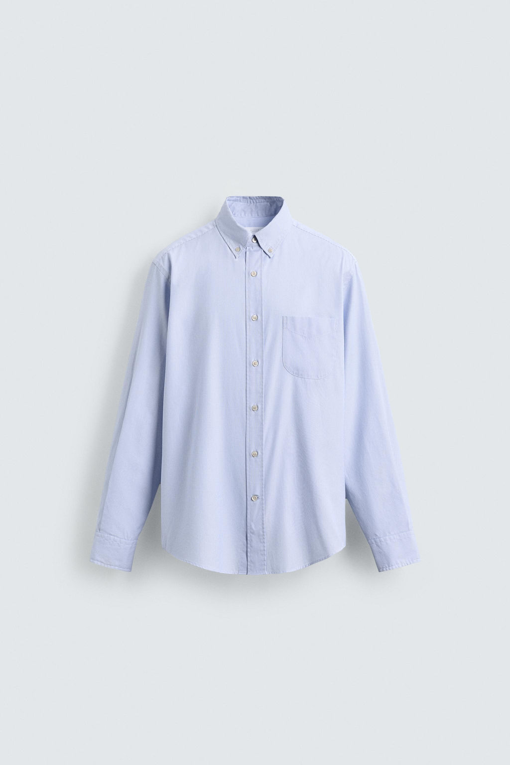 REGULAR FIT STRIPED SHIRT - Zara фото 6
