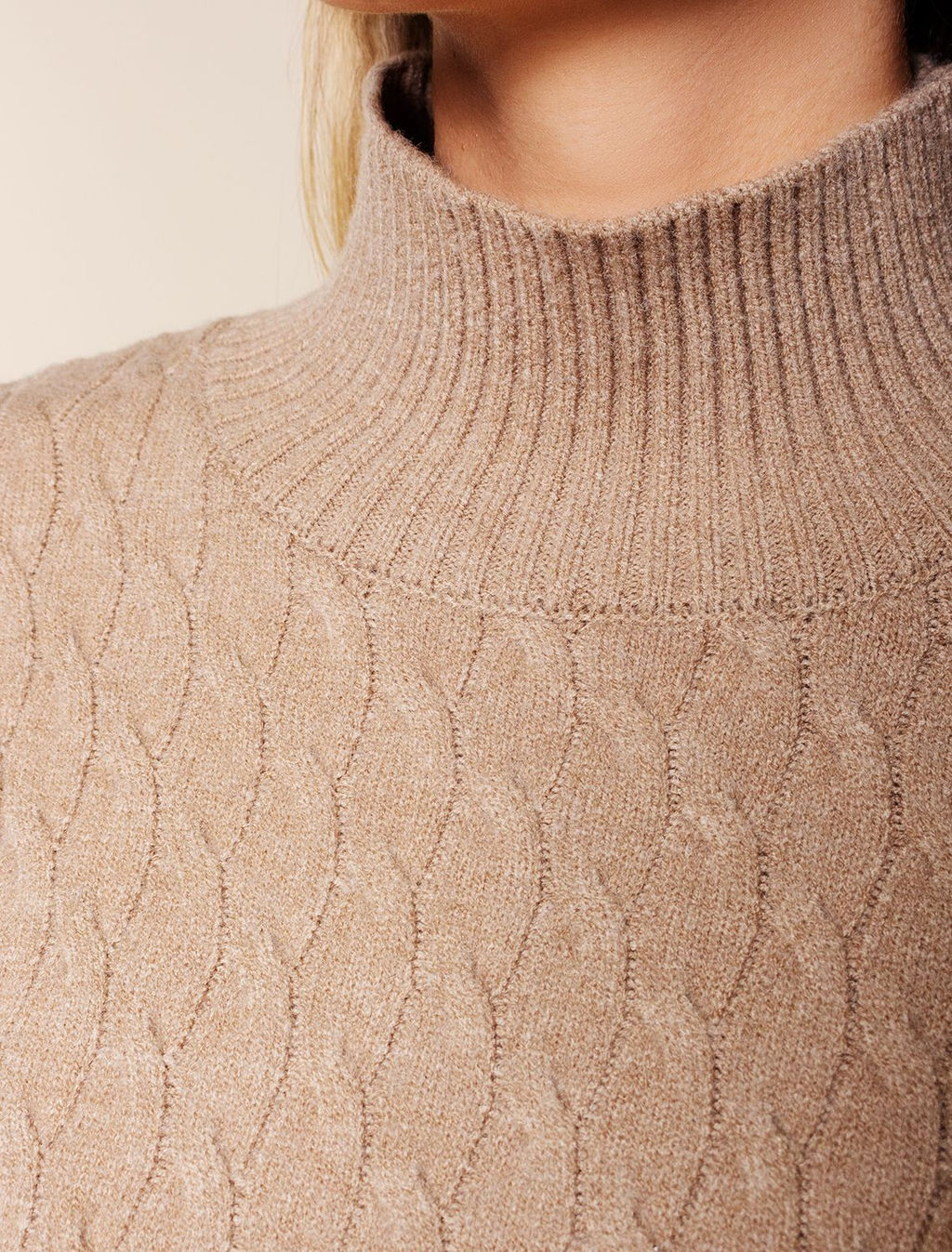 VILATTE / Свитер из пряжи с кашемиром  фото 6