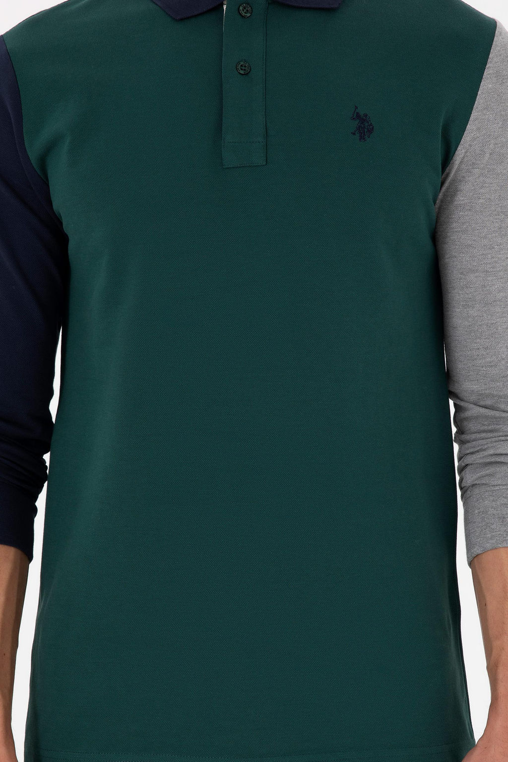 Мужской темно-зеленый свитшот Неожиданная скидка в корзине - U.s. polo assn фото 6