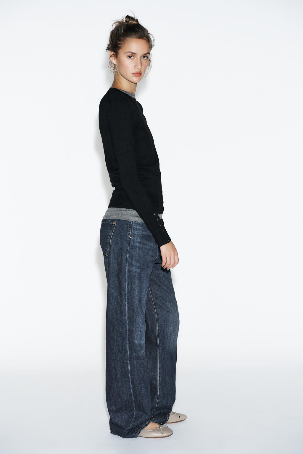 BASIC PLAIN KNIT JUMPER - Zara фото 12