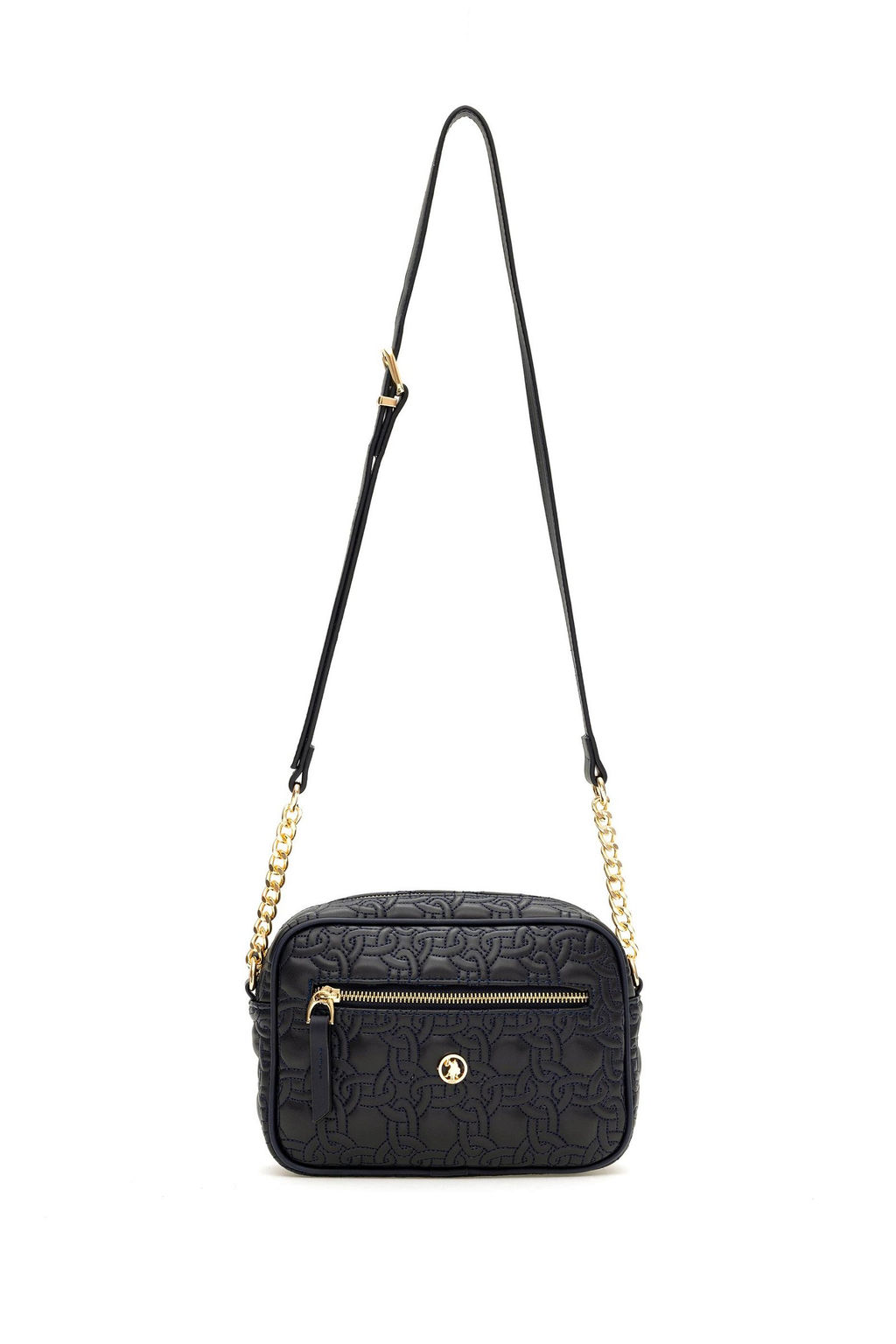 U. S. Polo Assn / Женская темно-синяя сумка через плечо - U.s. polo assn фото 6